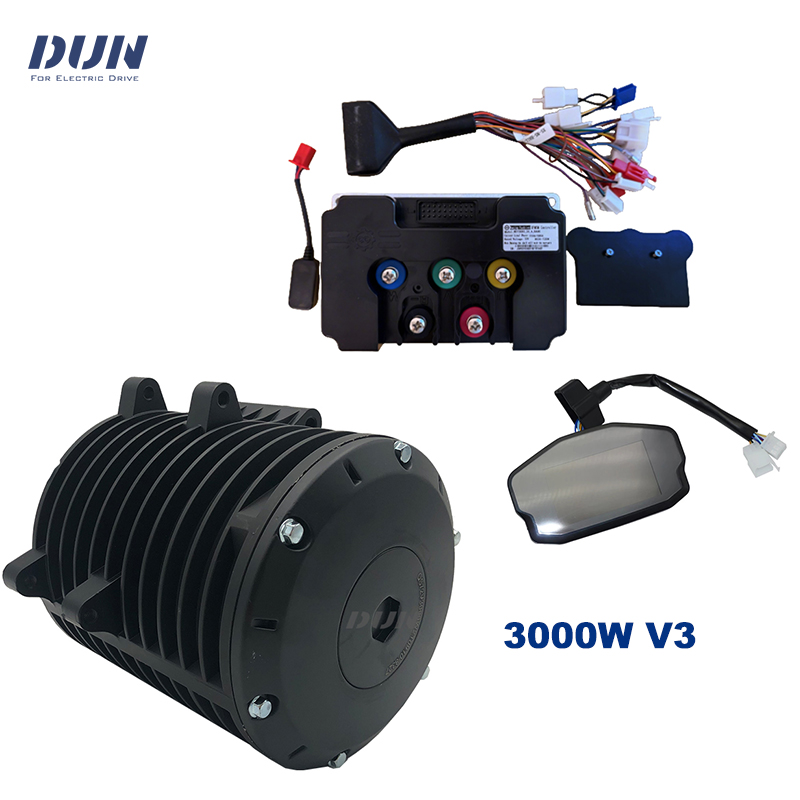 Mid Drive Motor Kit 72V 3000W - qs138 3000W V3 Yüksek Güçlü 72v