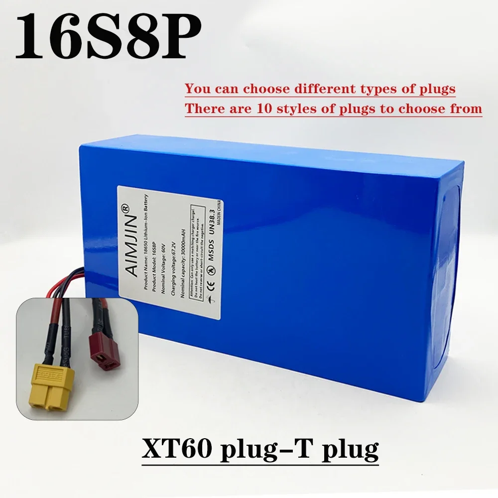 1000-3000W yüksek güçlü 60V 30 - 60V 30Ah Electric Scooter Battery incelemesi ve fiyatı