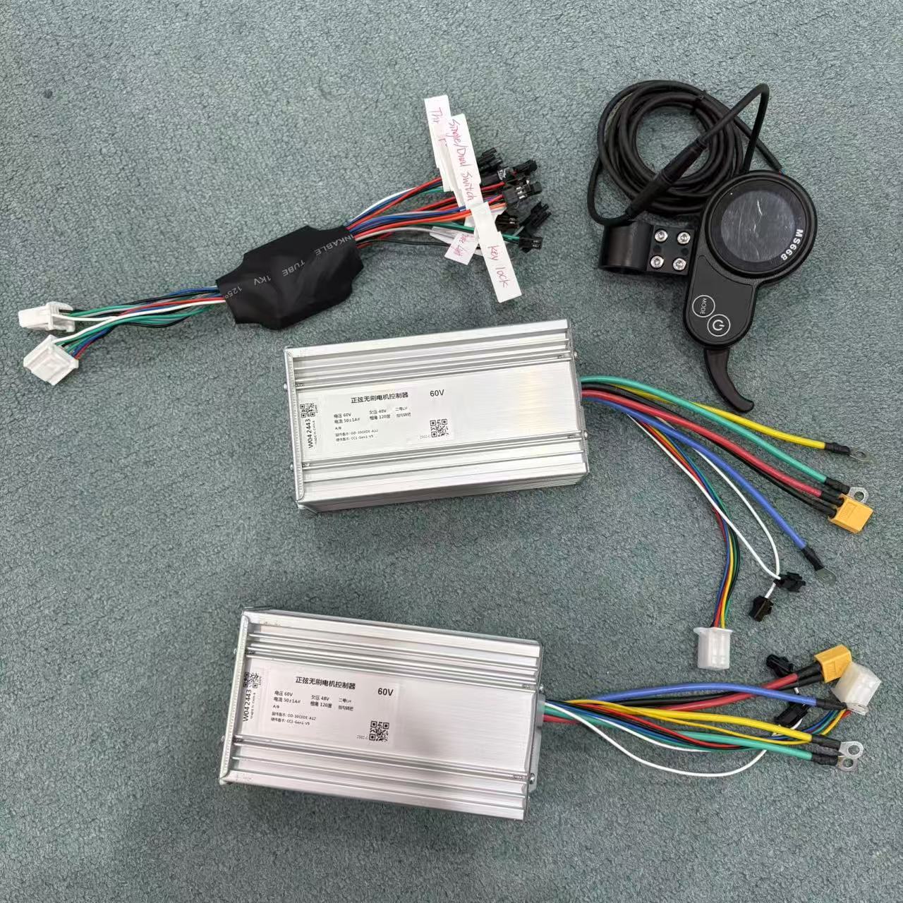 Yüksek Kaliteli 60V 5600W 6000 - 60V 5600W Dual Motor Electric Scooter incelemesi ve fiyatı